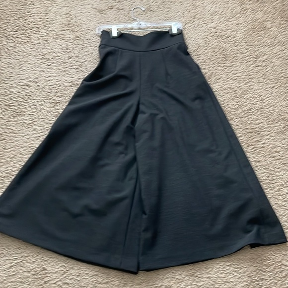Milly Italian Fabric CADY Culottes CHARCOAL GRAY 4 beautiful fall winter fabric - Picture 8 of 8